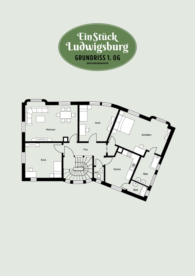 1.OG Grundriss_Wohnhaus