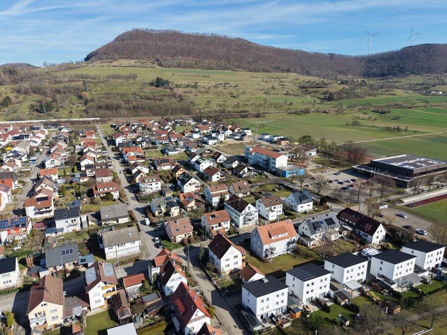 Blick zum Hausberg