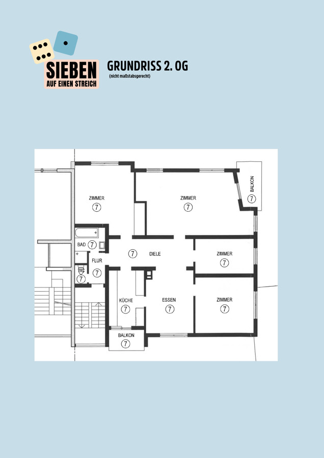 Grundriss 2.Obergeschoss