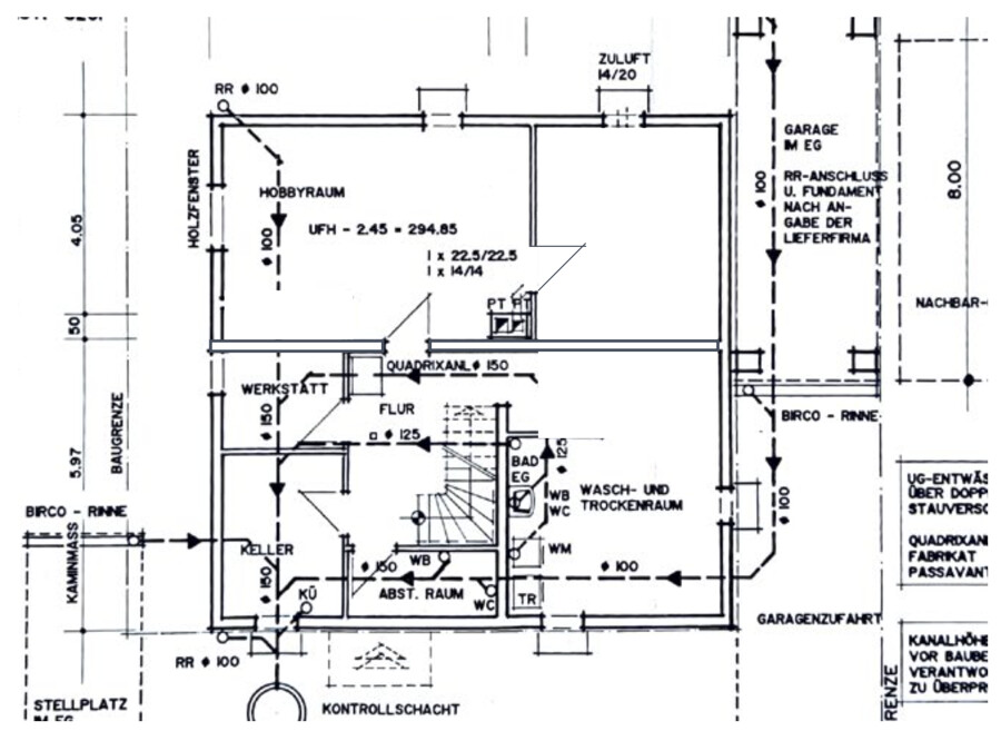Grundriss UG