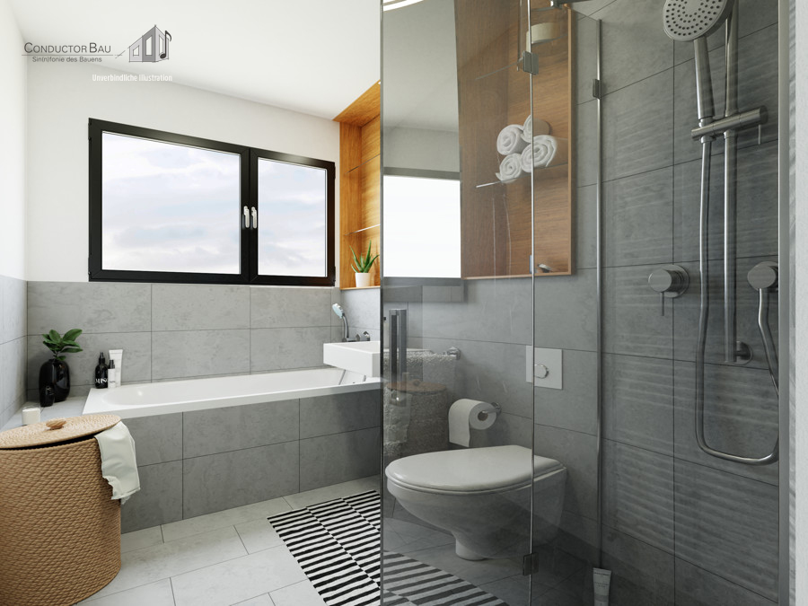 Badezimmer OG Ansicht 2