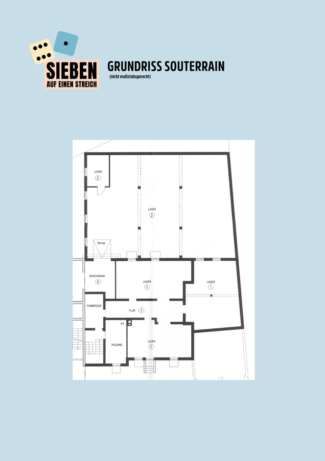 Grundriss Souterrain