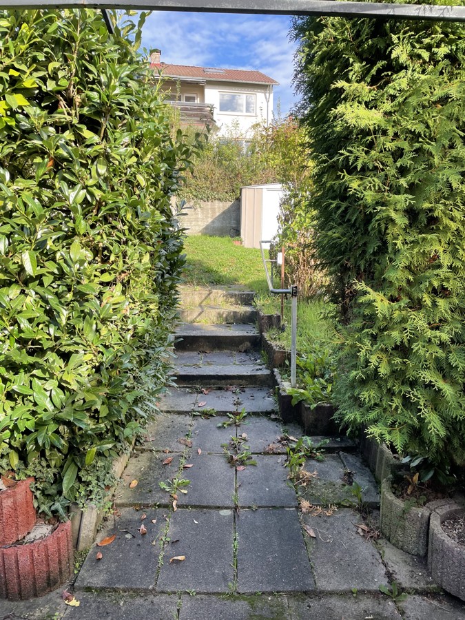 Treppen in den Garten