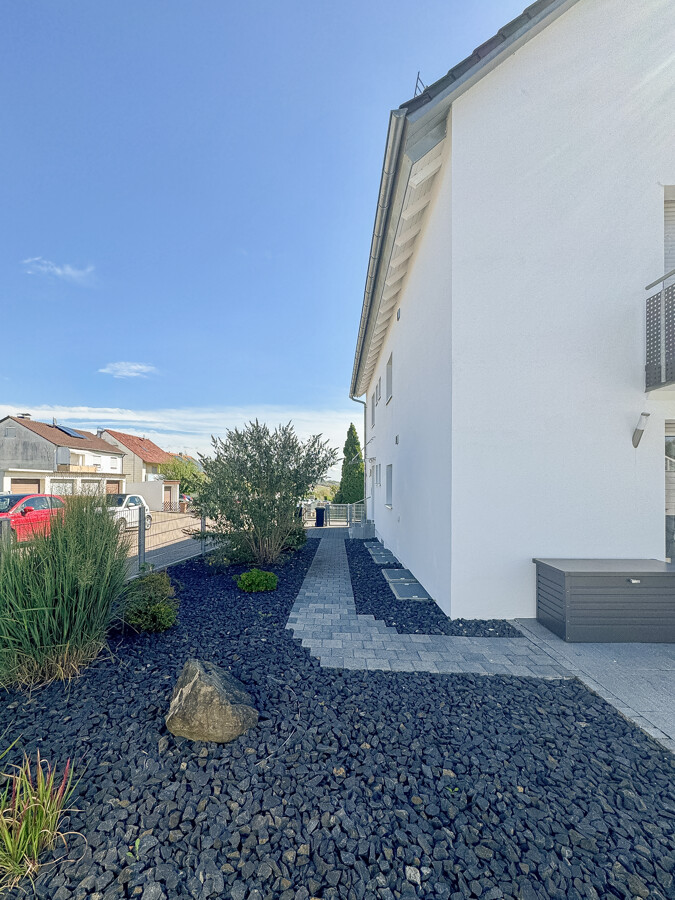 Zuweg zur Terrasse